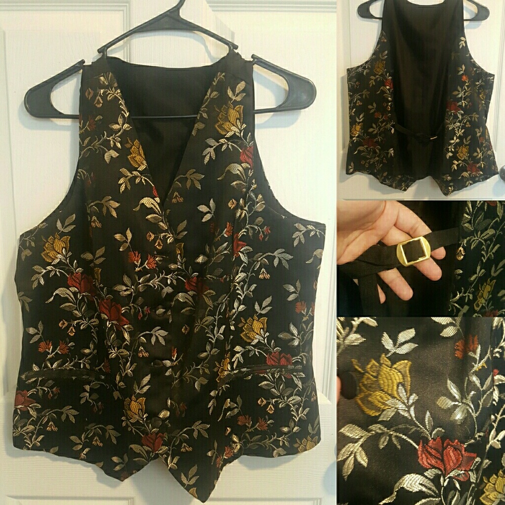 Vintage Embroidered Vest